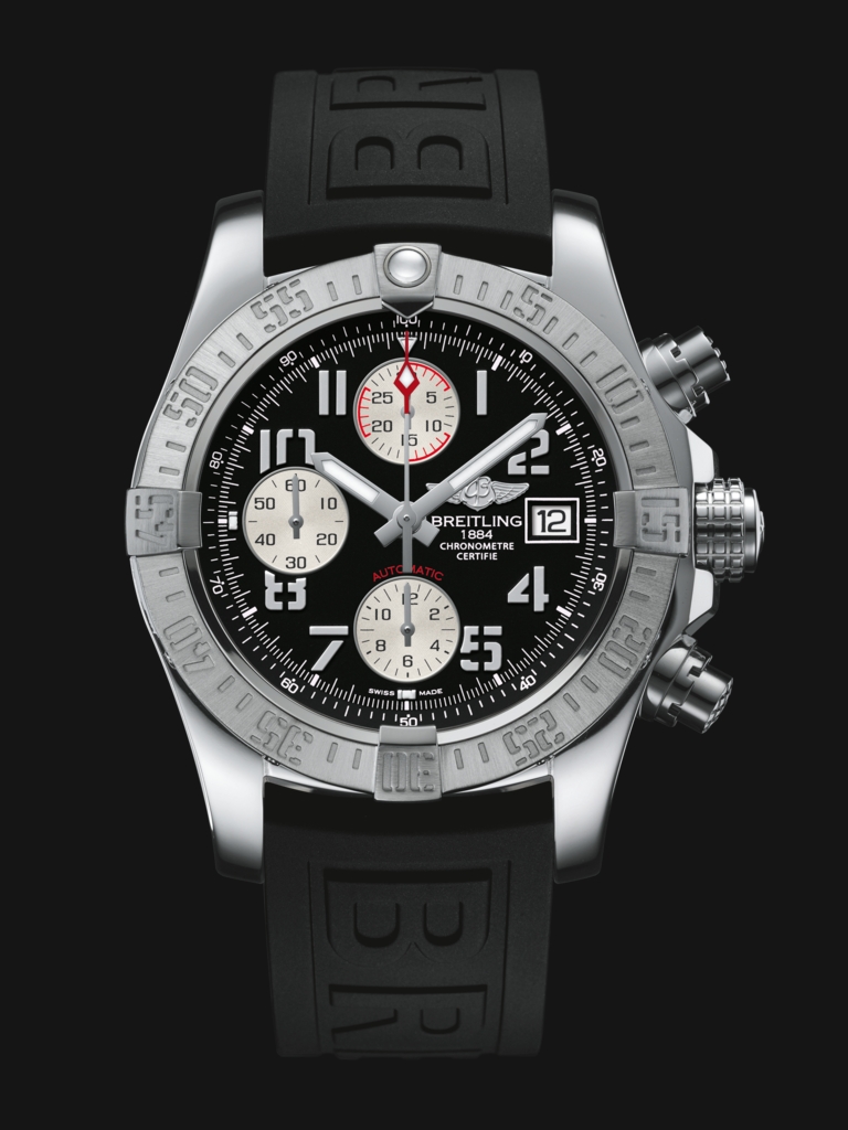 Breitling Avenger II Replica Watches With Rubber Straps