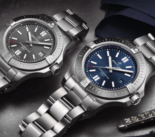 New Breitling Colt imitation watches are obvious with red seconds pointers.