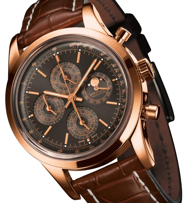 Best duplication watches are presented in red gold.